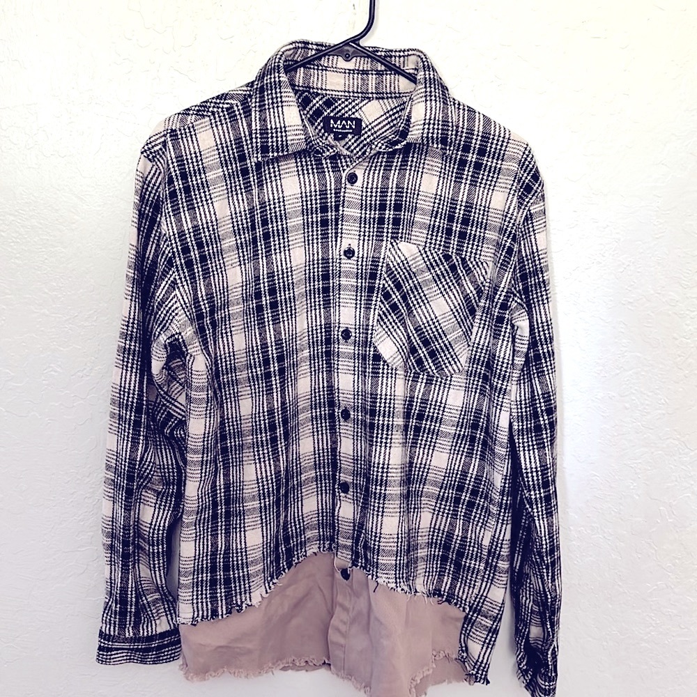 Boohoo Man multicolor shirt